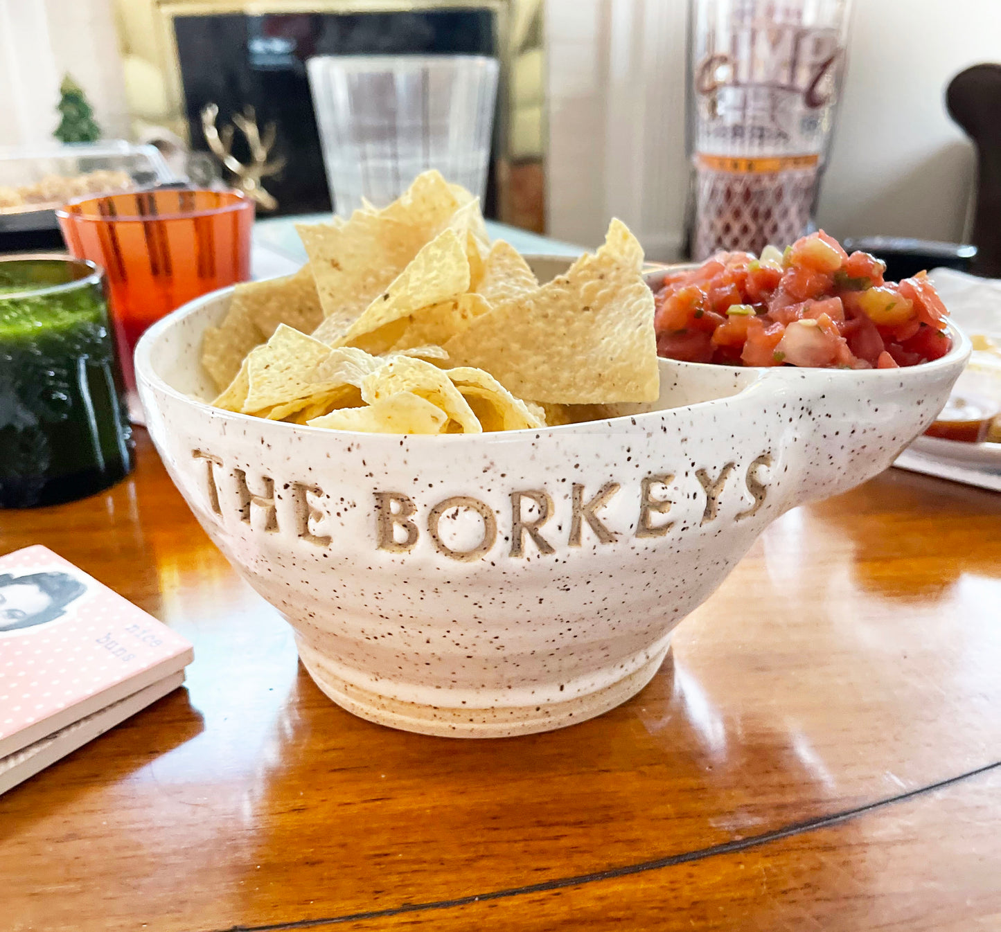 Custom Chip & Dip Bowl