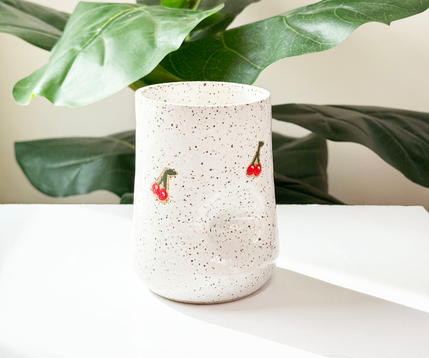 Cherry Thumb Cup