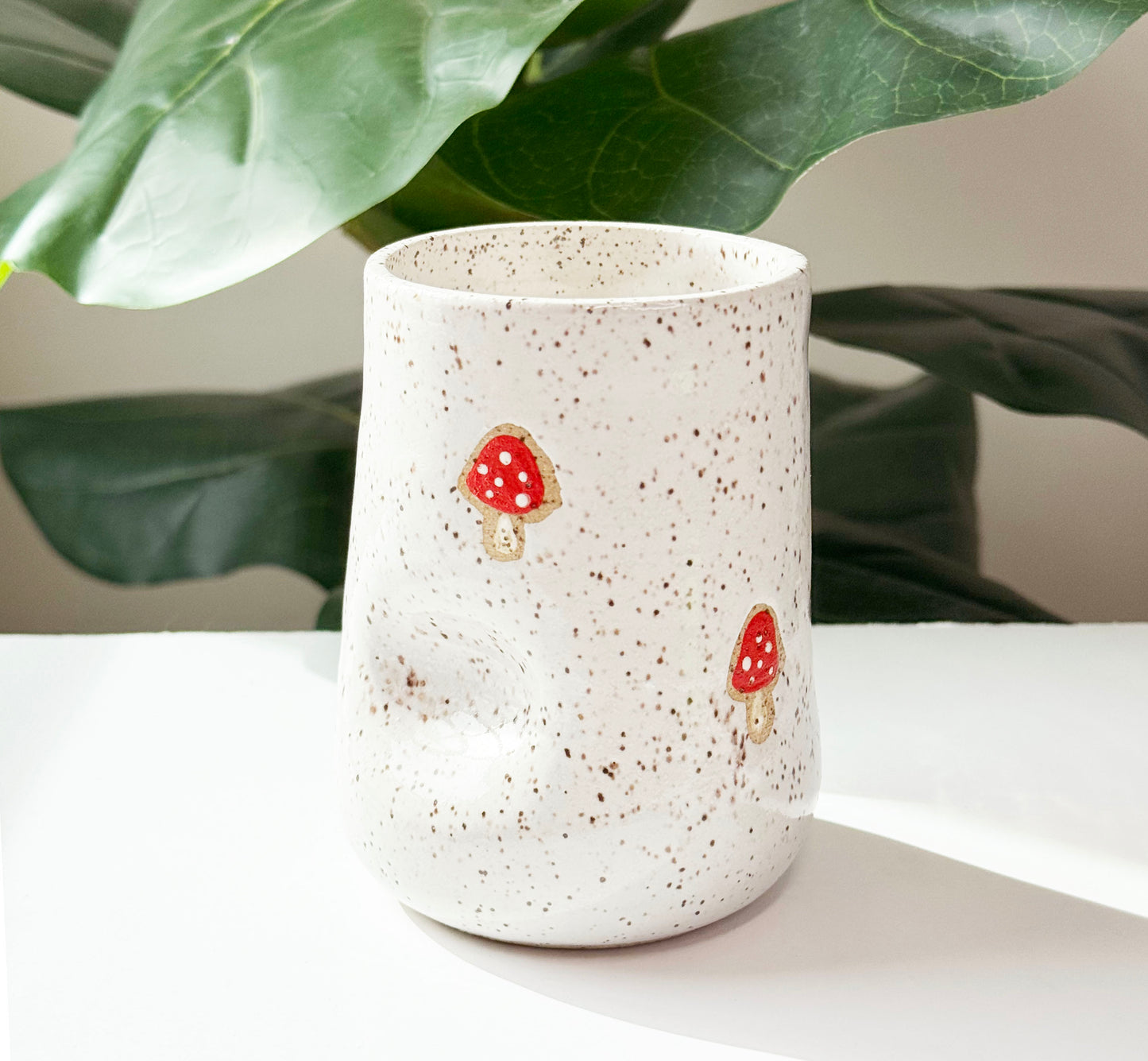 Mushroom Thumb Cup