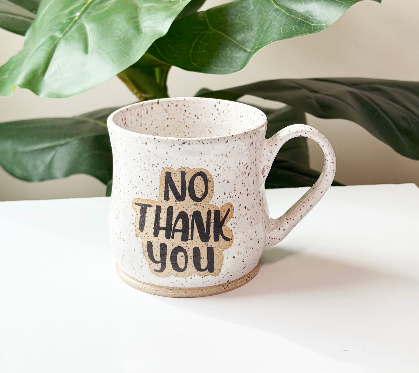 No Thank You Mug