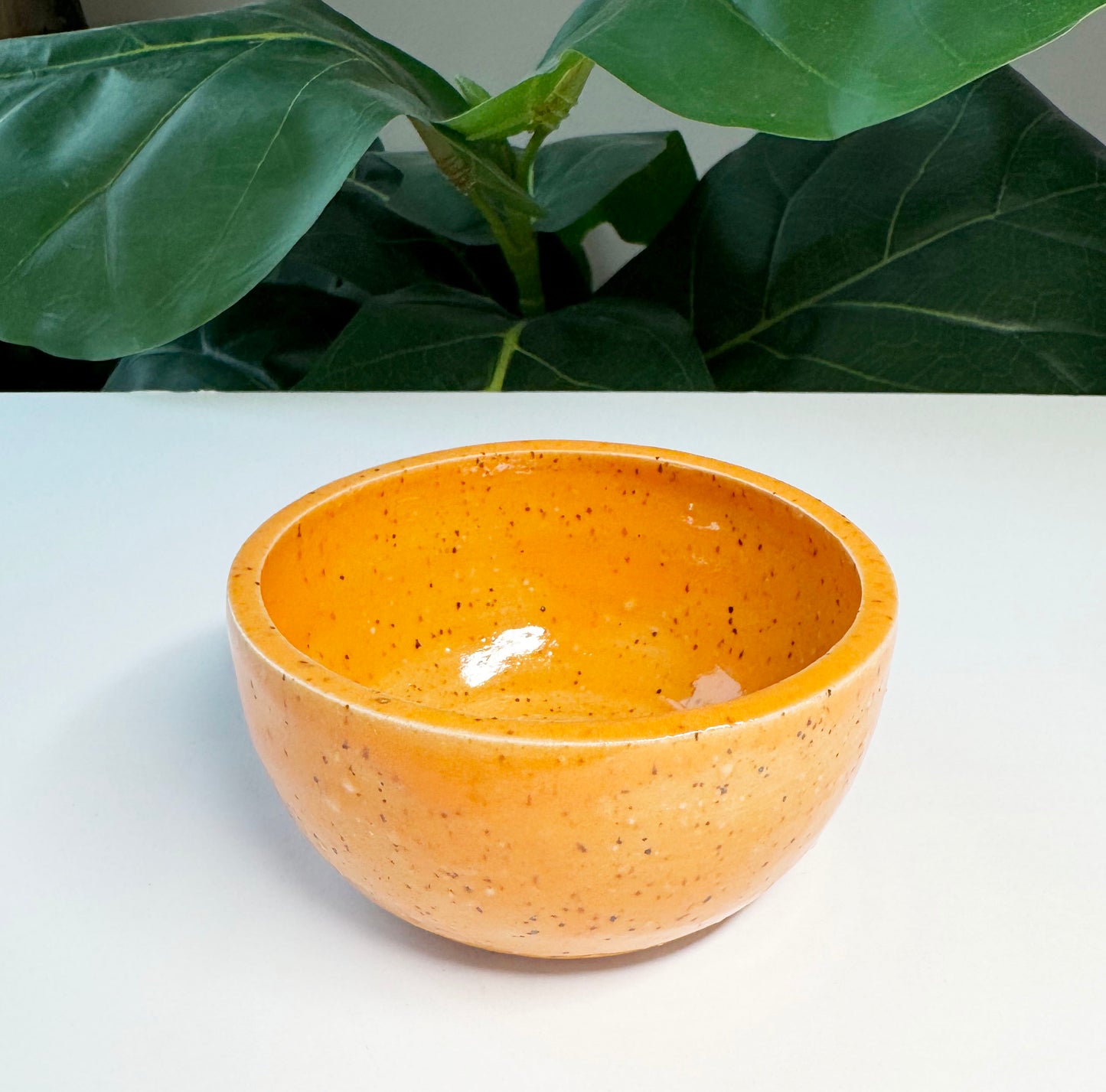 Orange Dip Bowl