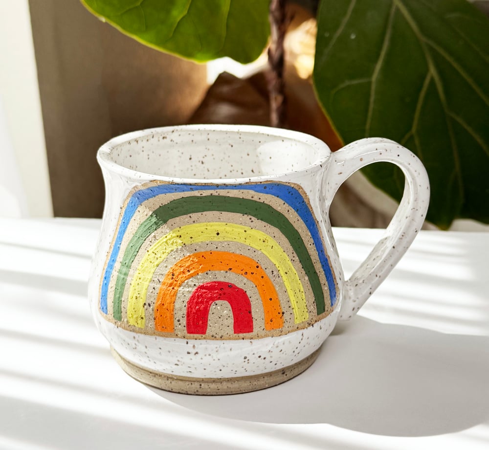 Medium Rainbow Mug