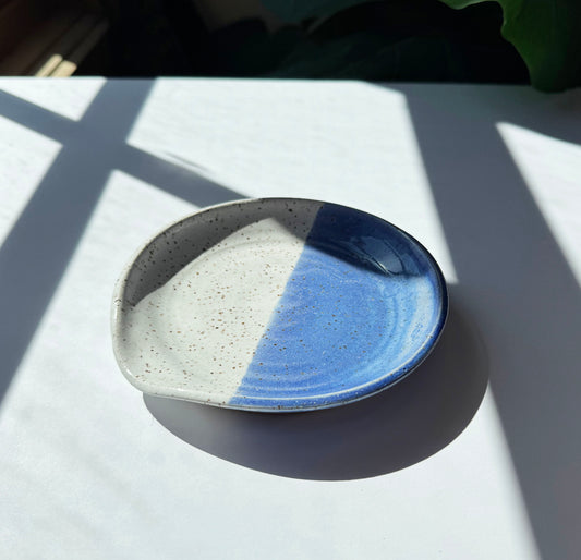 Blue & White Spoon Rest