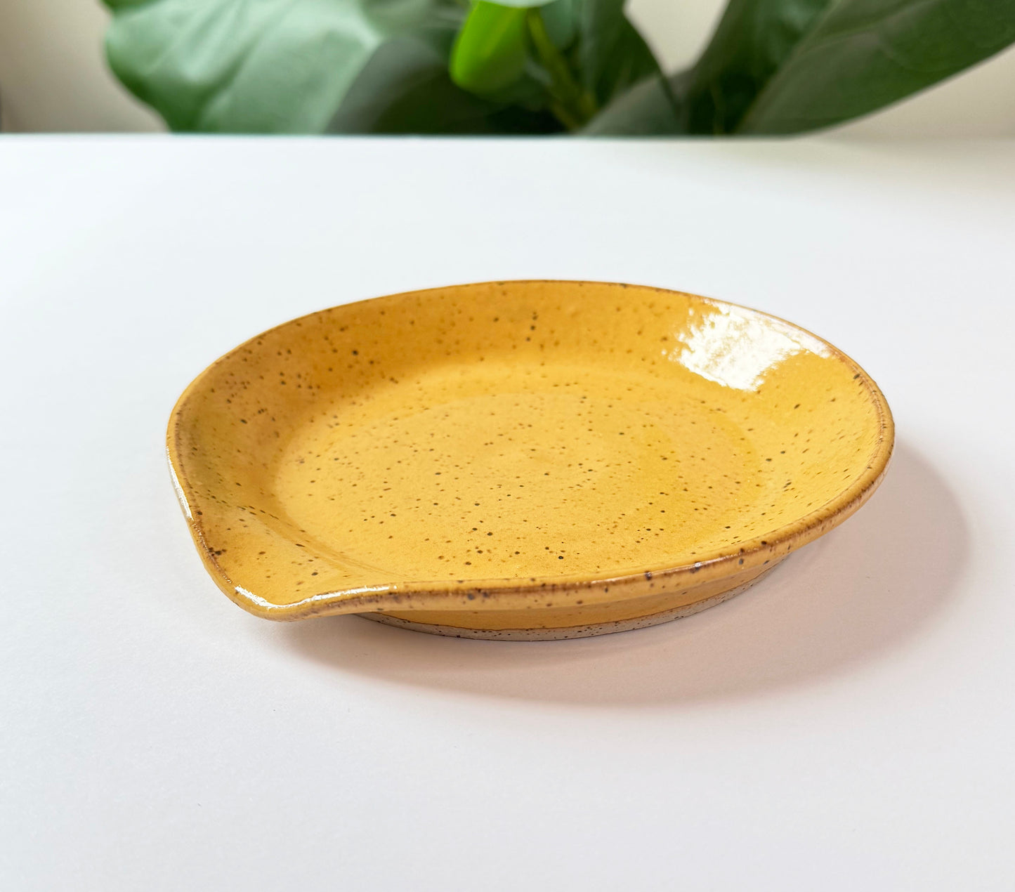 Yellow Spoon Rest