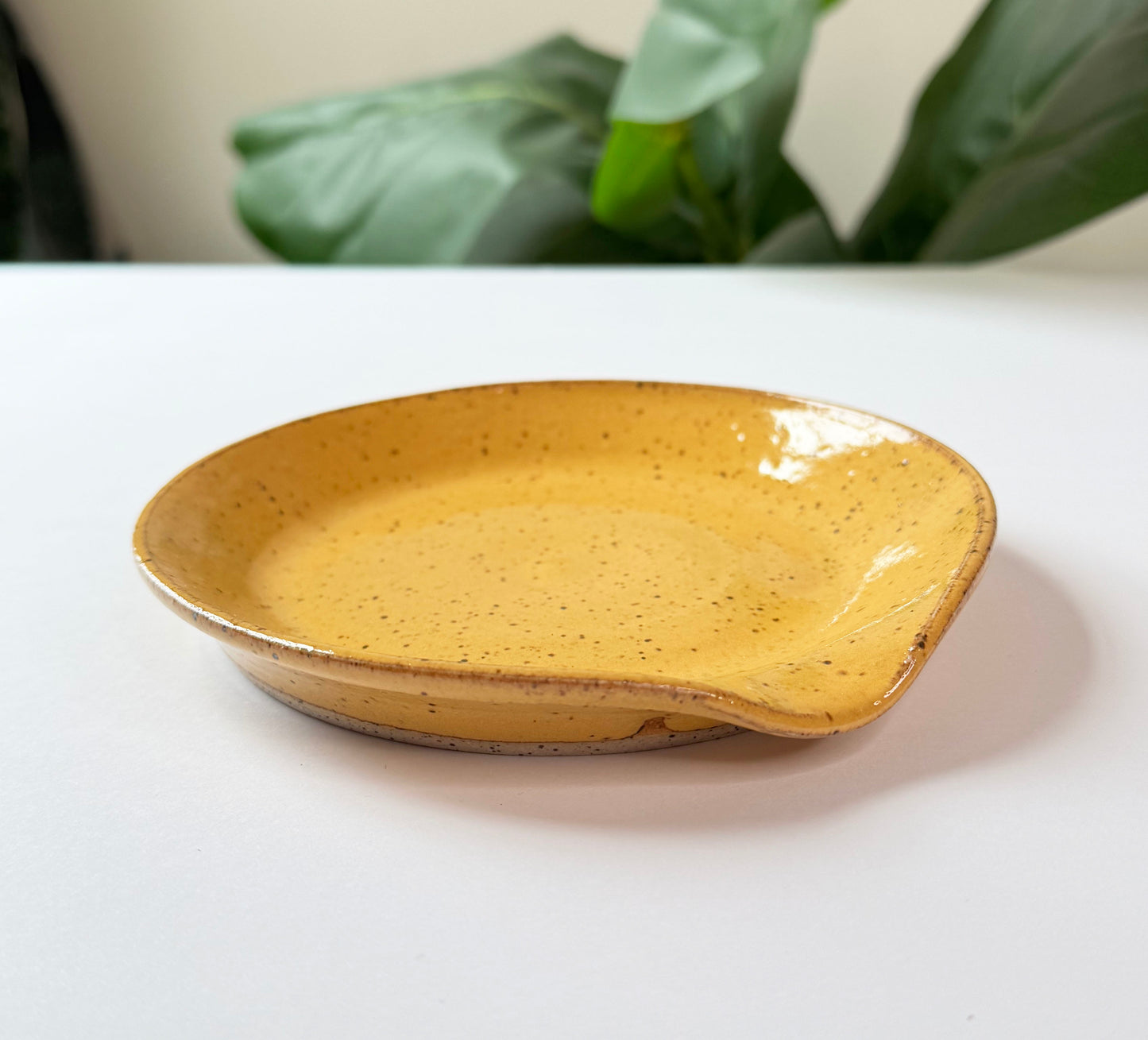 Yellow Spoon Rest