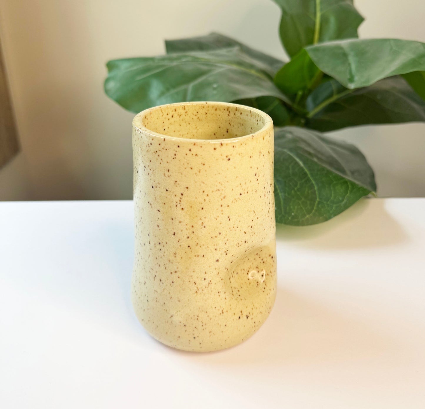 Yellow Thumb Cup