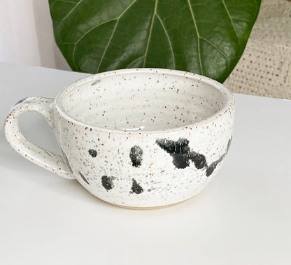 B&W Splatter Espresso Cup