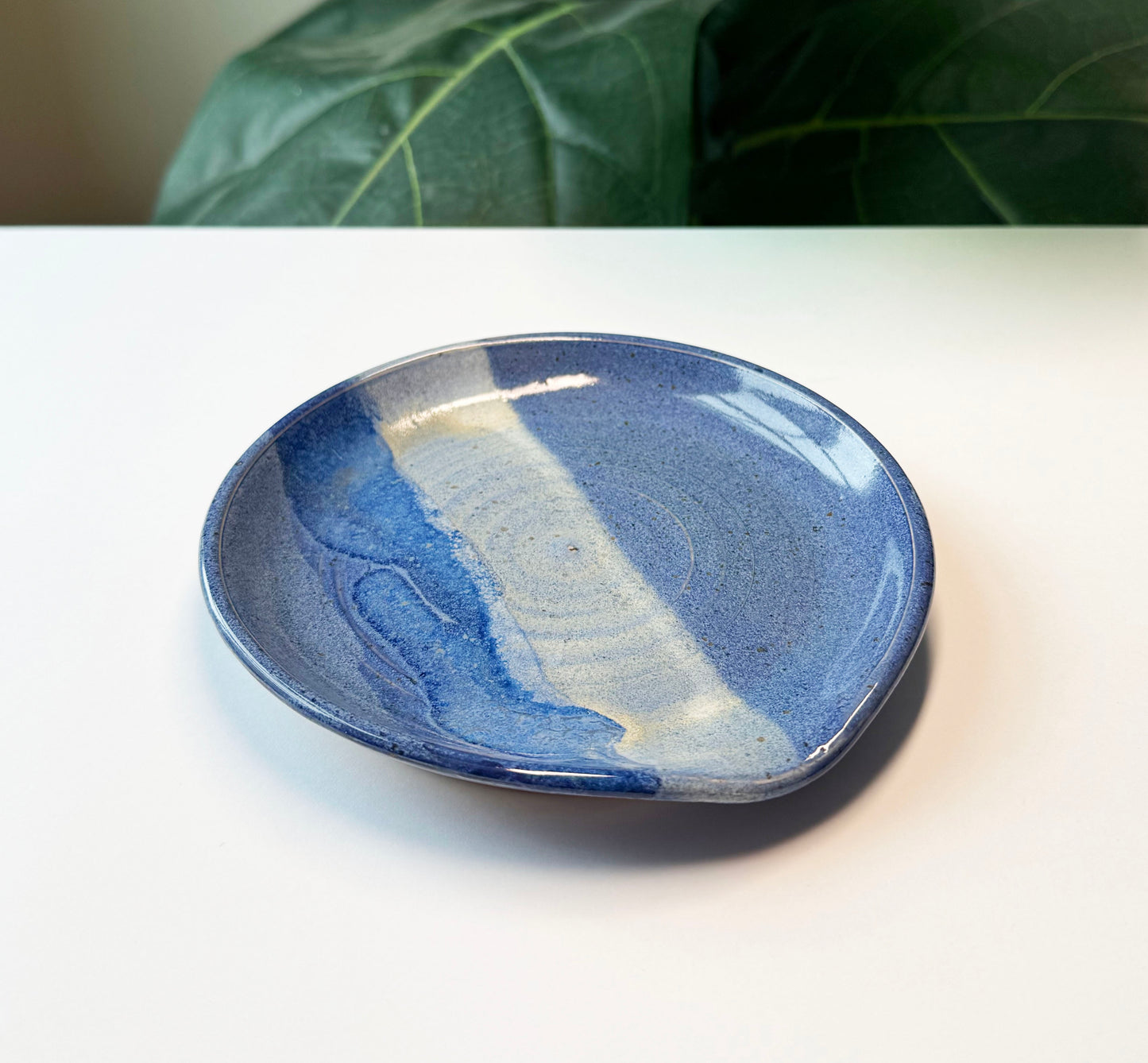 Melty Blue Spoon Rest