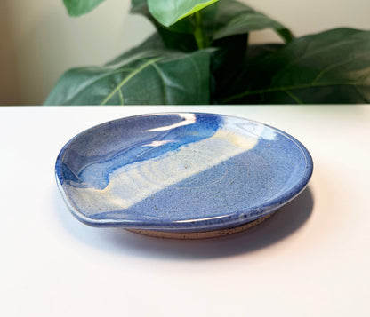 Melty Blue Spoon Rest