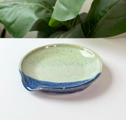 Blue & Mint Spoon Rest