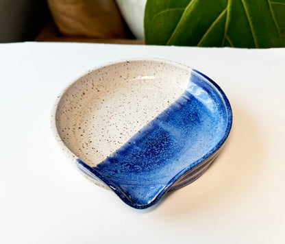 Blue & White Spoon Rest