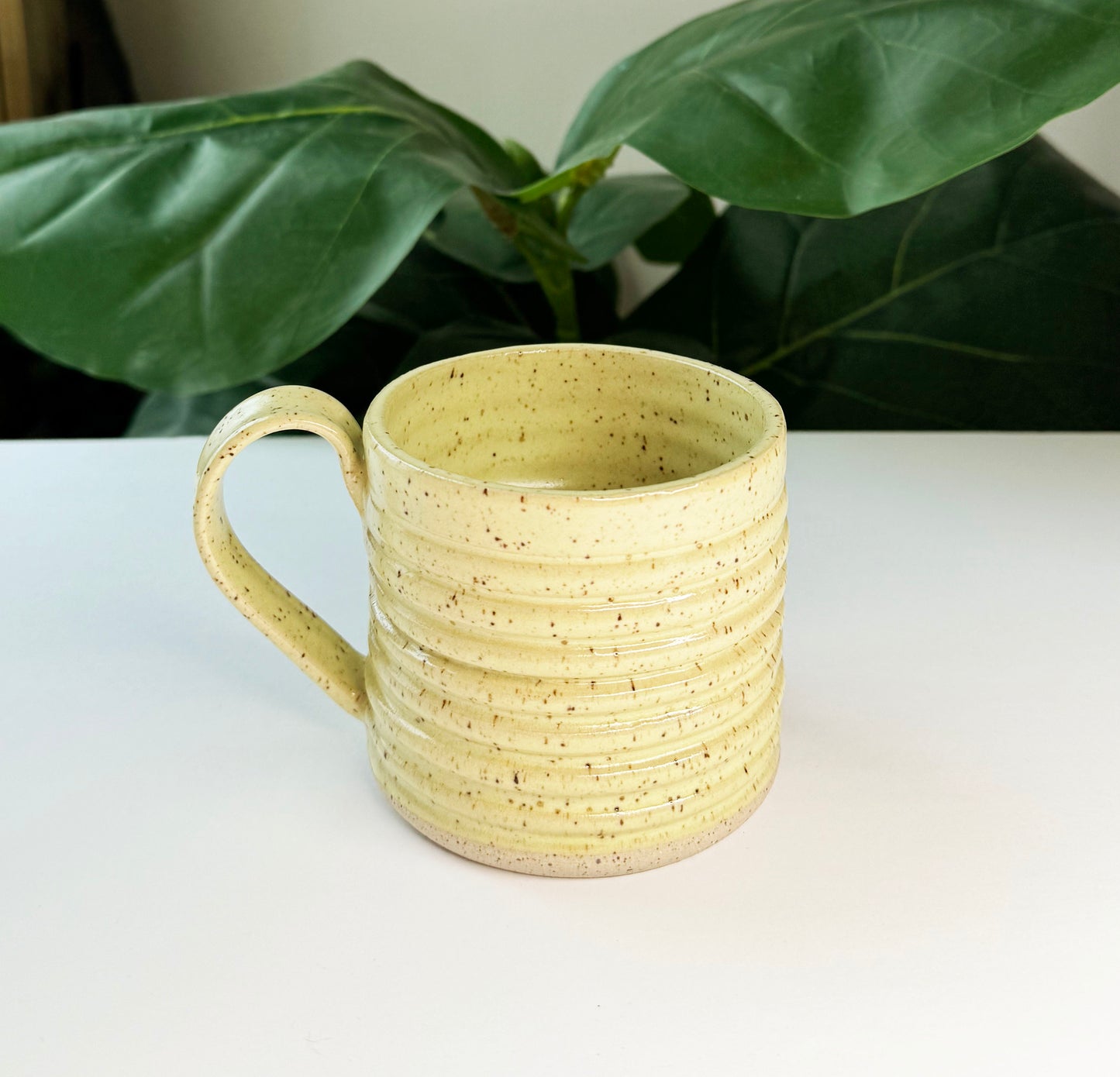 Medium Butter Yellow Mug