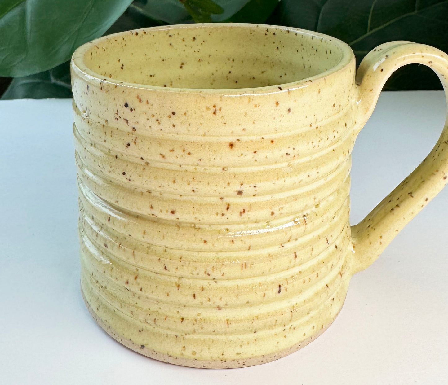 Medium Butter Yellow Mug