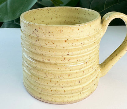 Medium Butter Yellow Mug