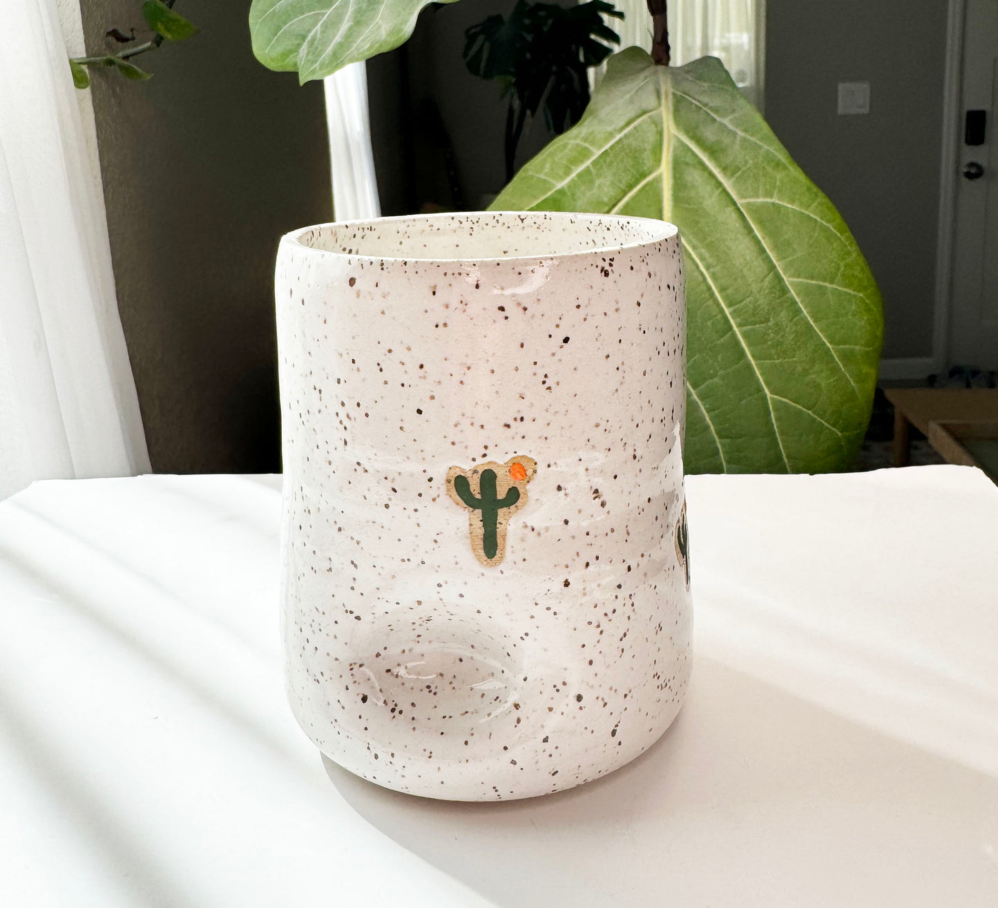 Cactus Moon Thumb Cup