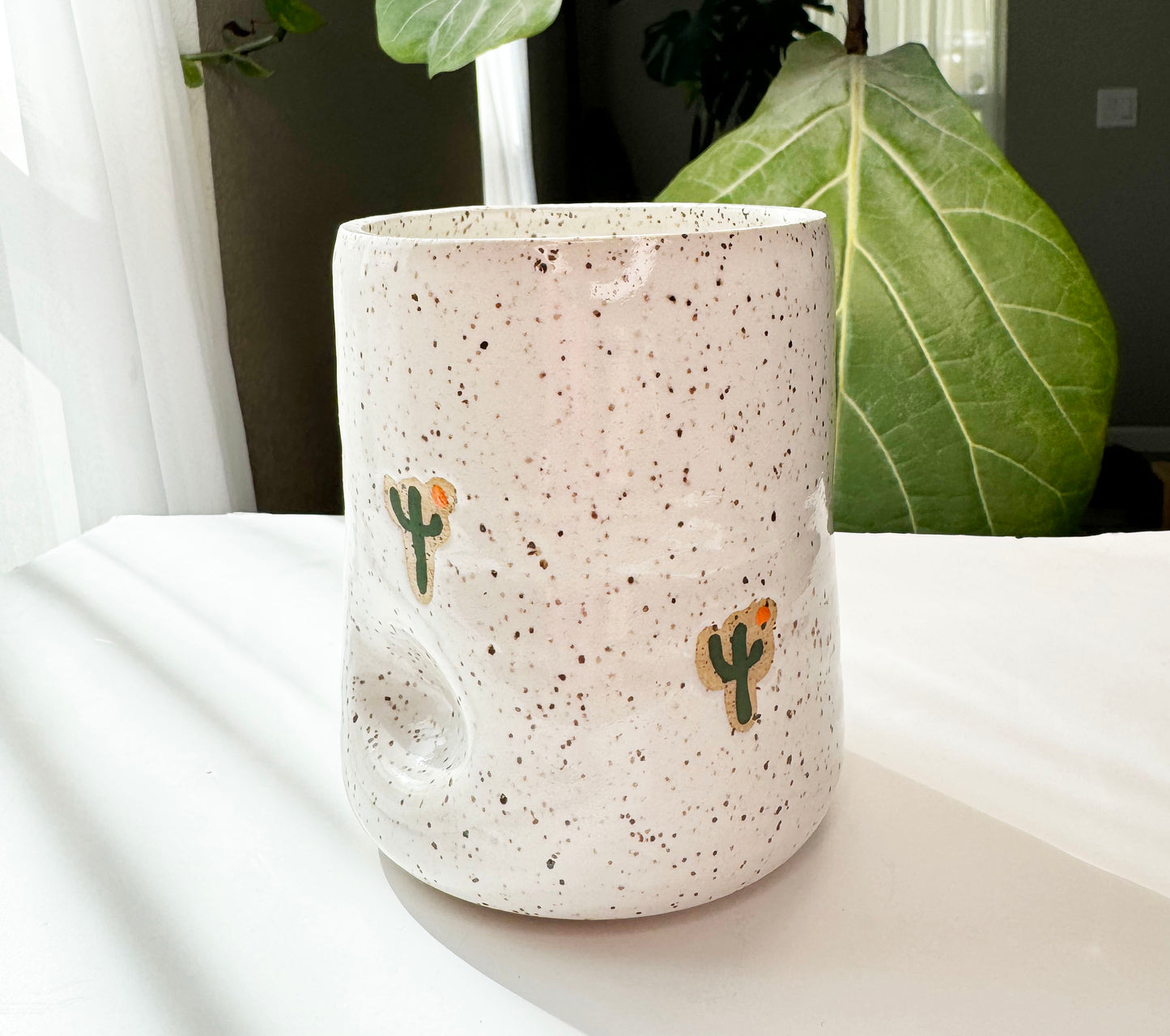 Cactus Moon Thumb Cup