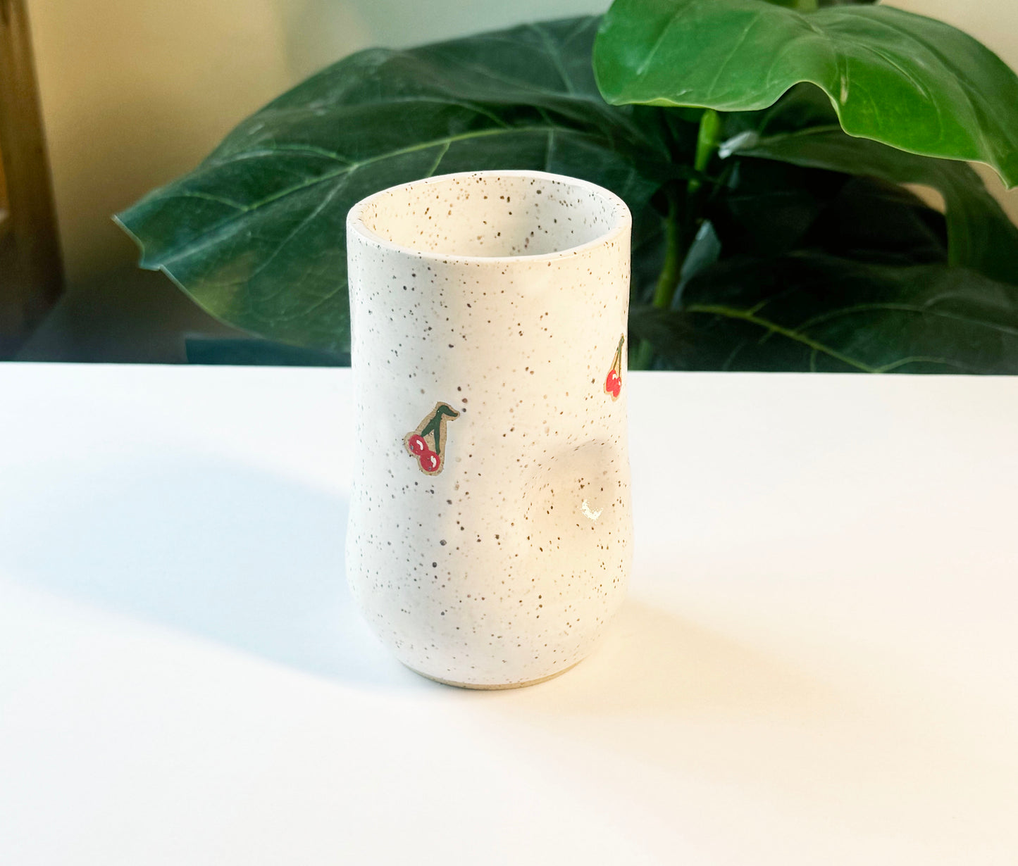 Cherry Thumb Cup