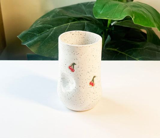 Cherry Thumb Cup