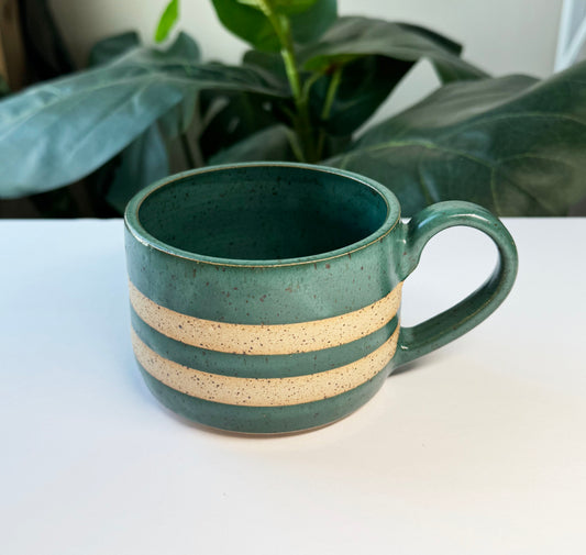 Evergreen Stripe Mug