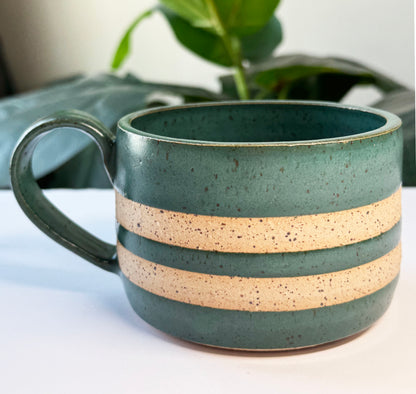 Evergreen Stripe Mug