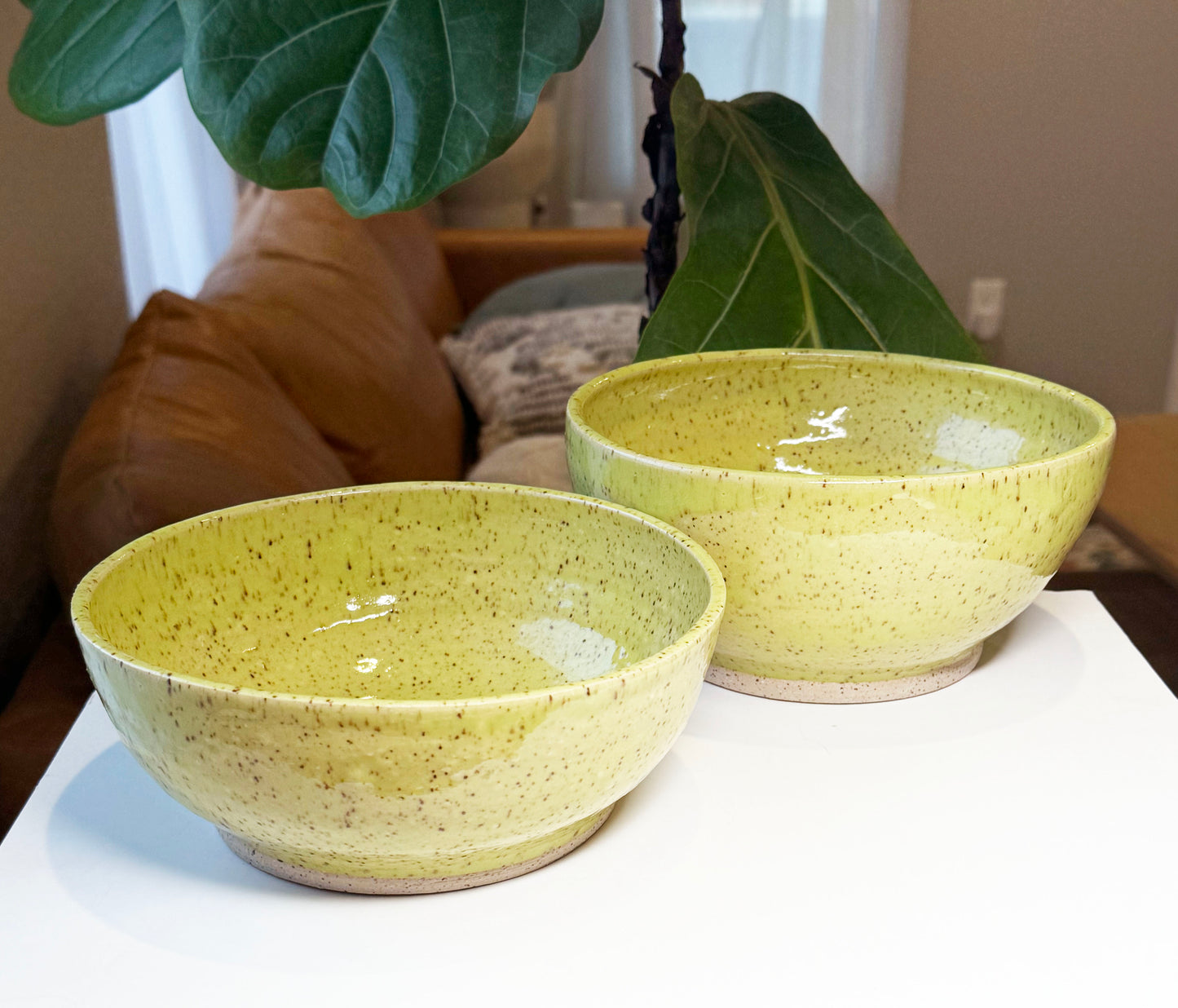 Lime Green Bowl Set