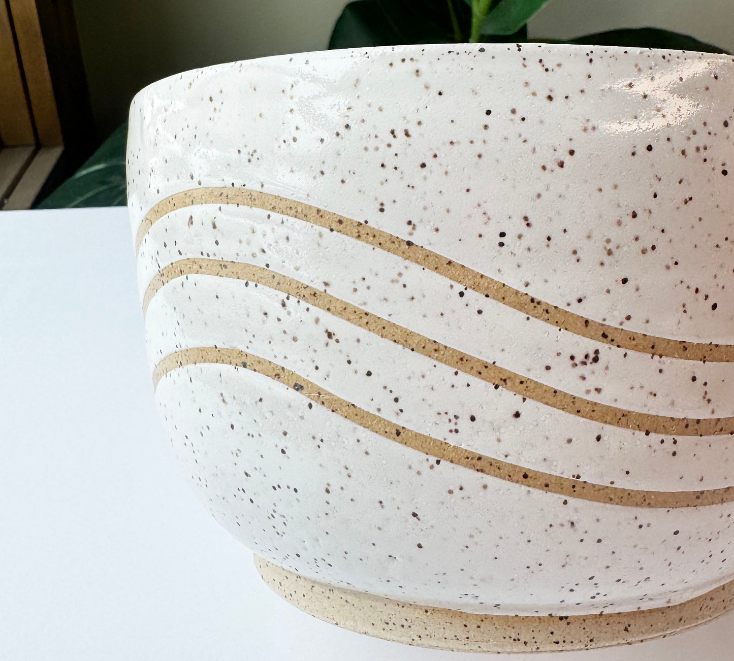 Lined dinner Bowl