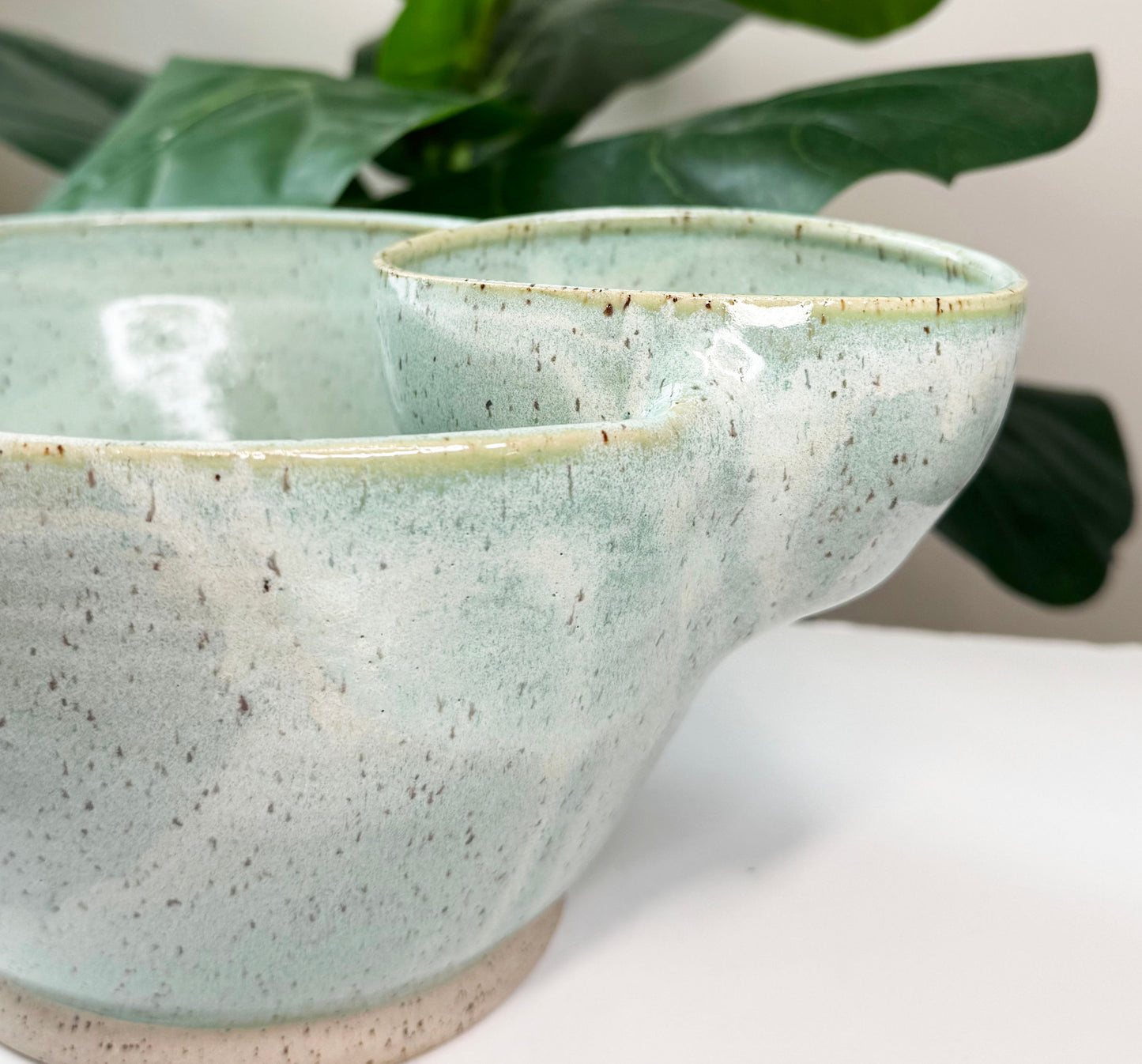 Plain Mint Chip & Dip Bowl