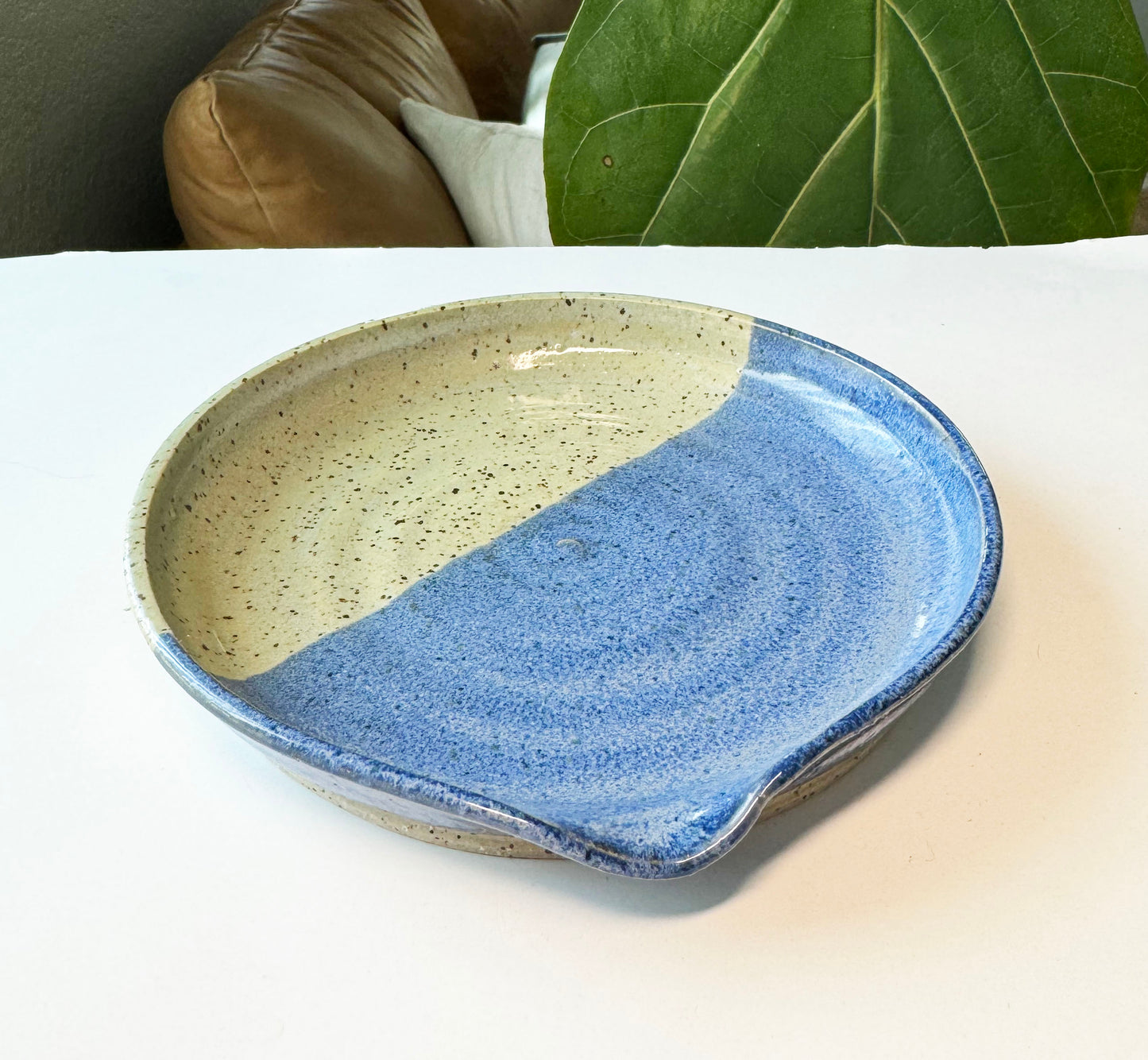 Blue & Mint Spoon Rest