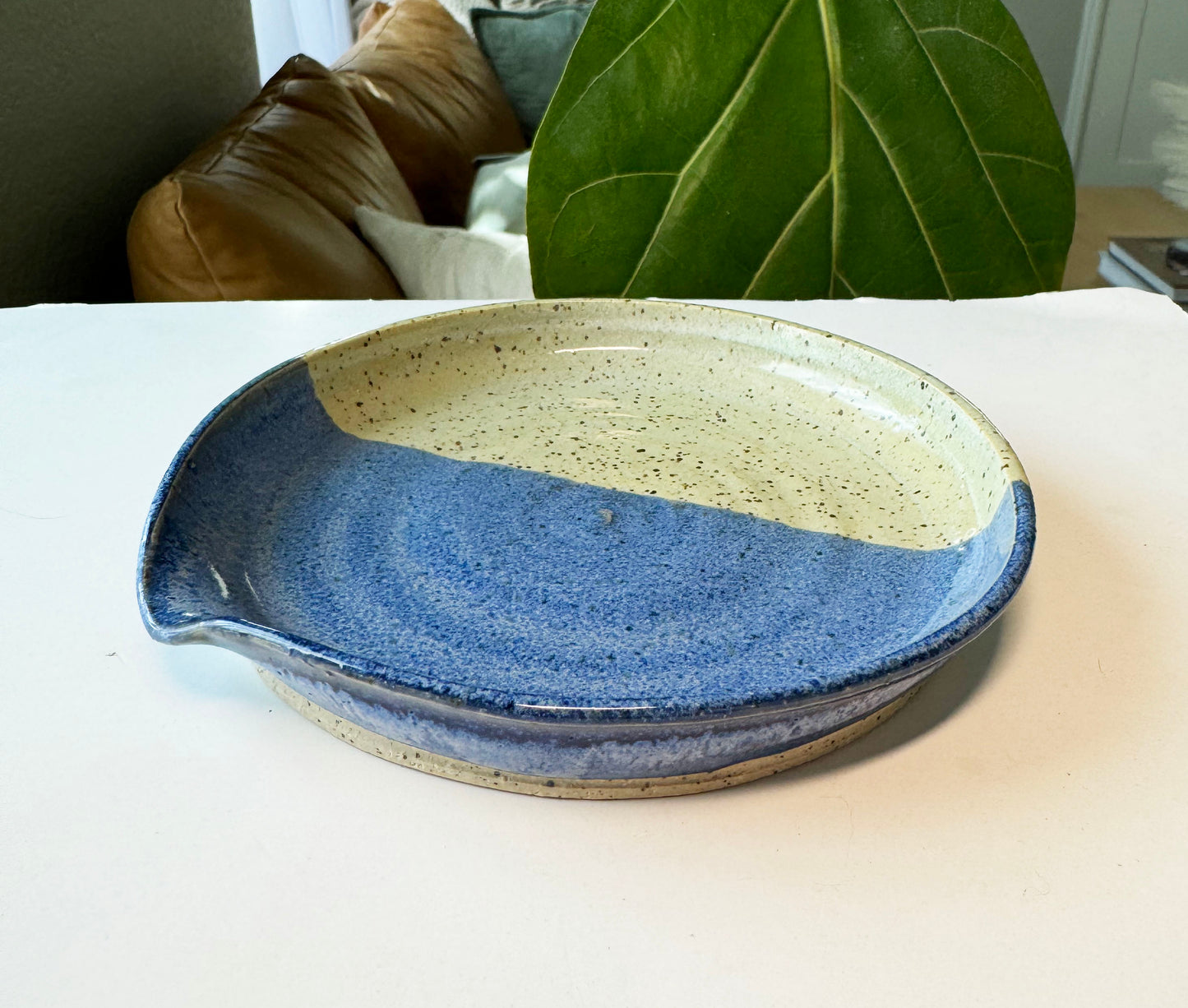 Blue & Mint Spoon Rest