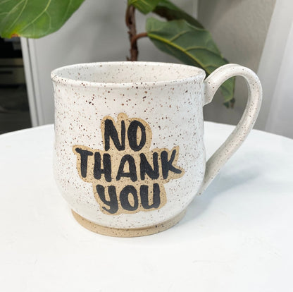 LG No Thank You Mug