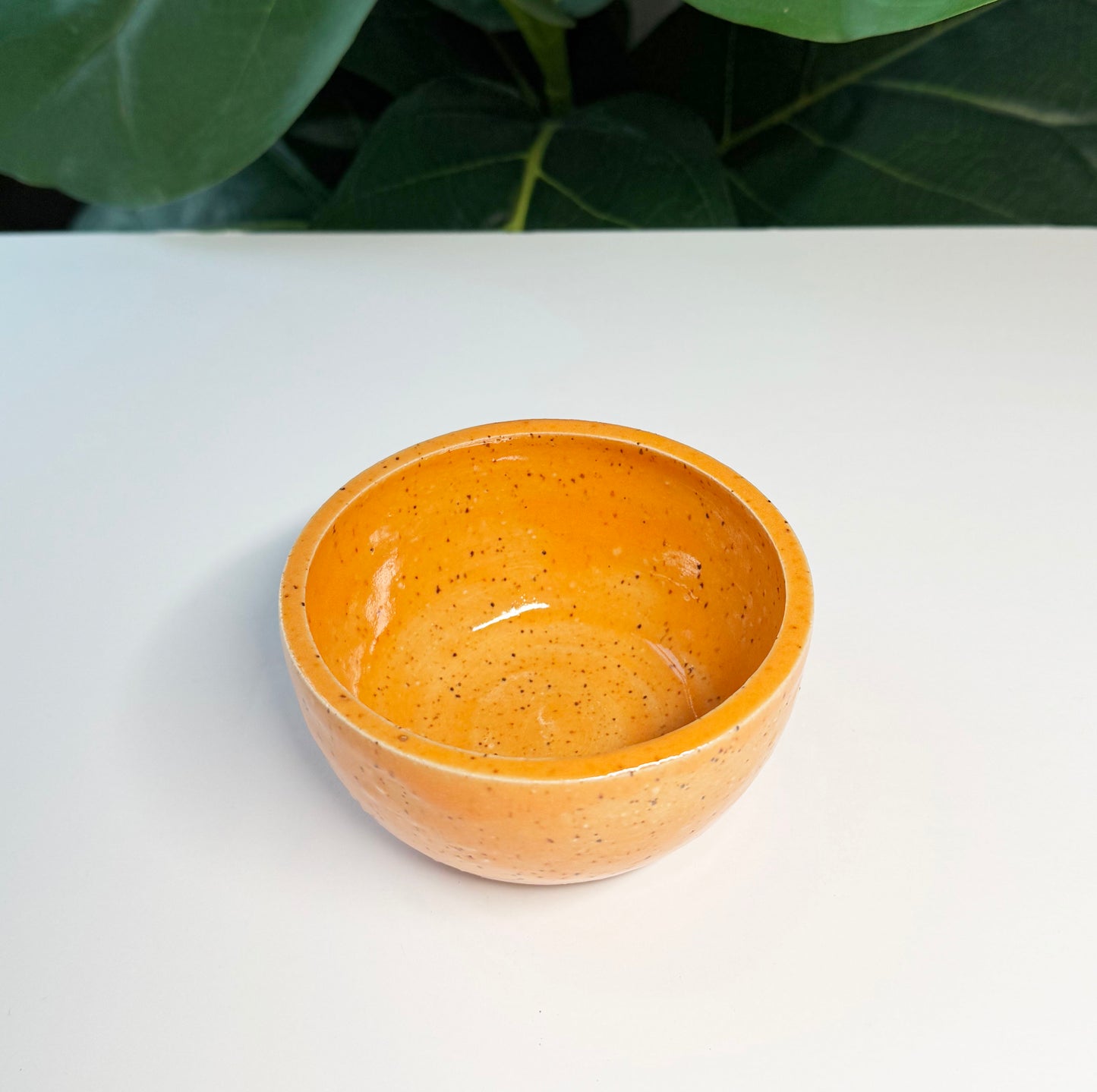 Orange Dip Bowl