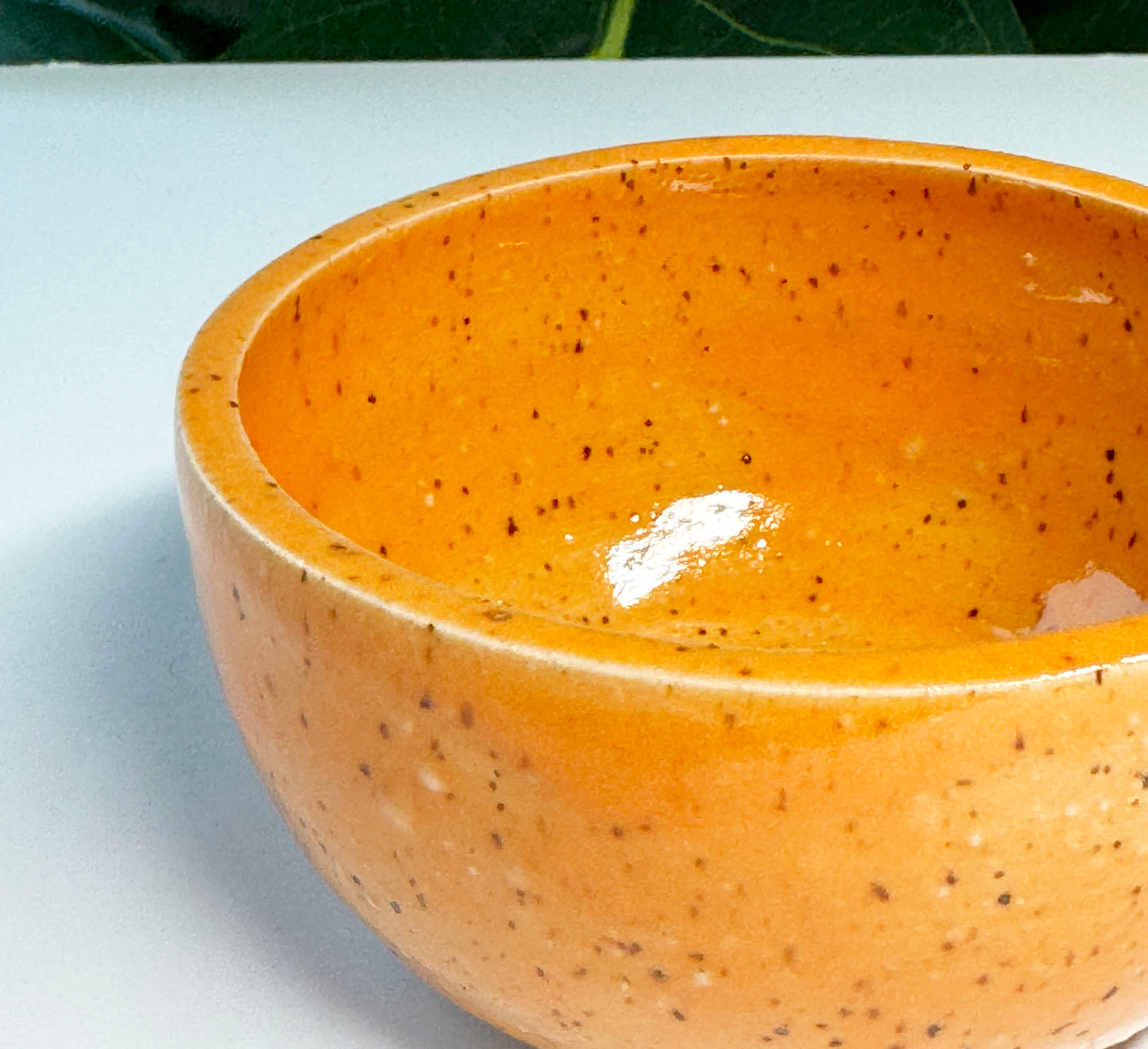 Orange Dip Bowl
