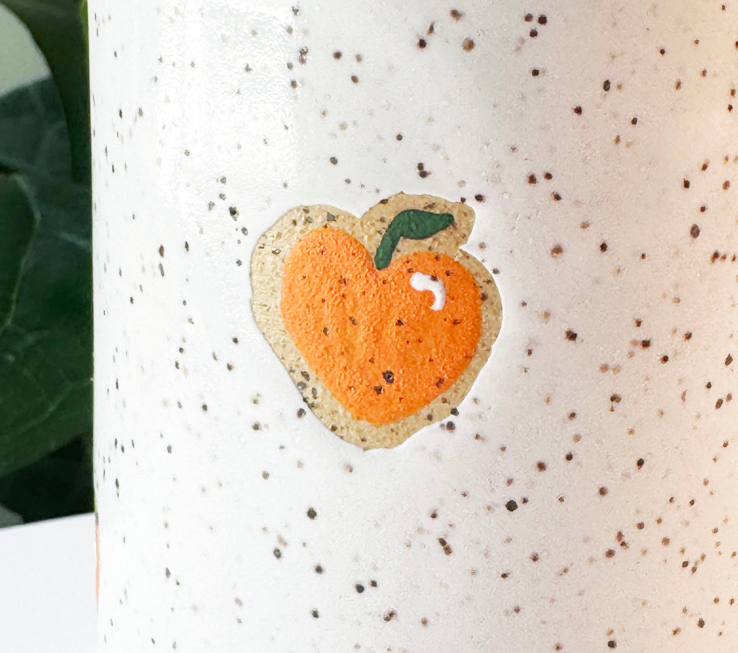 Peach Thumb Cup