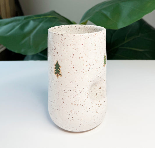 Pine Tree Thumb Cup