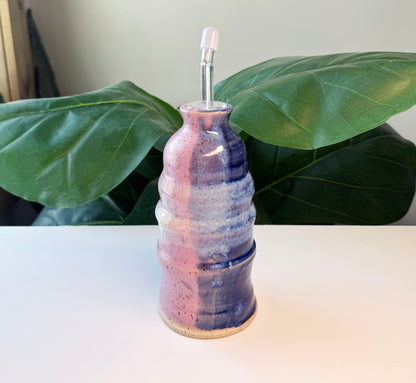 Purple Olive Oil Cruet