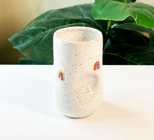 Rainbow Thumb Cup