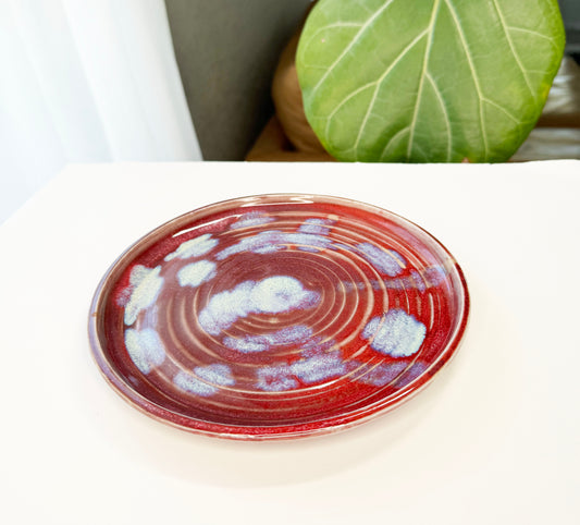 Ruby Snack Plate