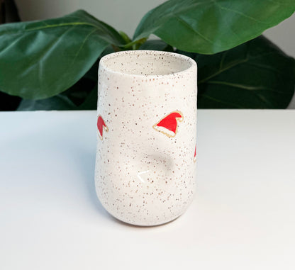 Santa Thumb Cup
