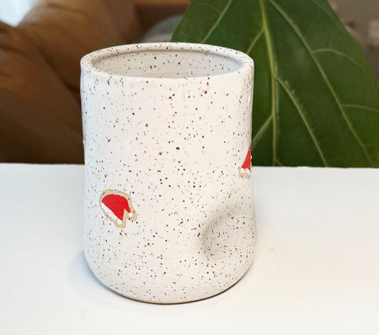 Santa Thumb Cup