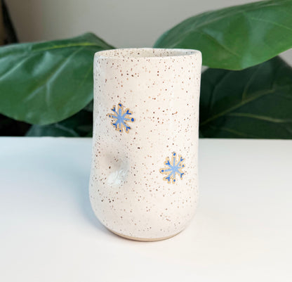 Snowflake Thumb Cup