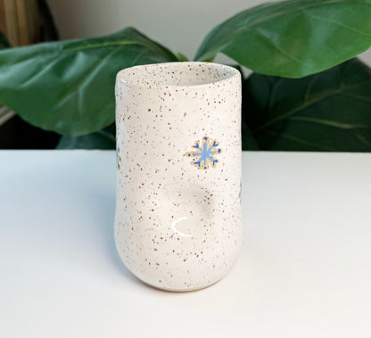 Snowflake Thumb Cup