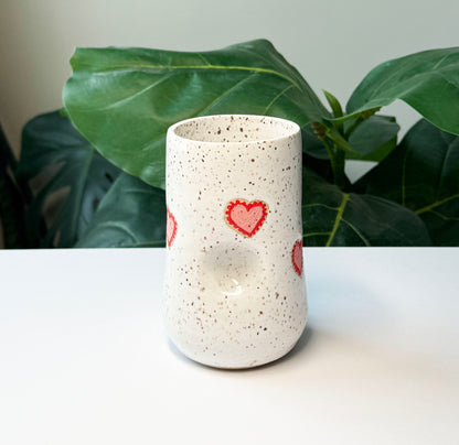 Heart Thumb Cup