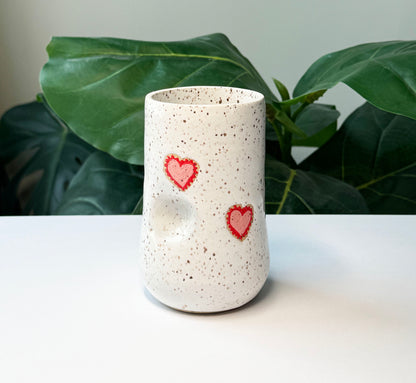 Heart Thumb Cup