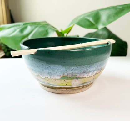 Emerald Waves Ramen Bowl