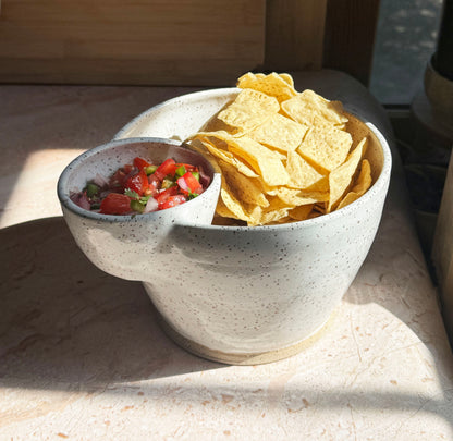 Plain Chip & Dip Bowl (NO CUSTOMIZATION)