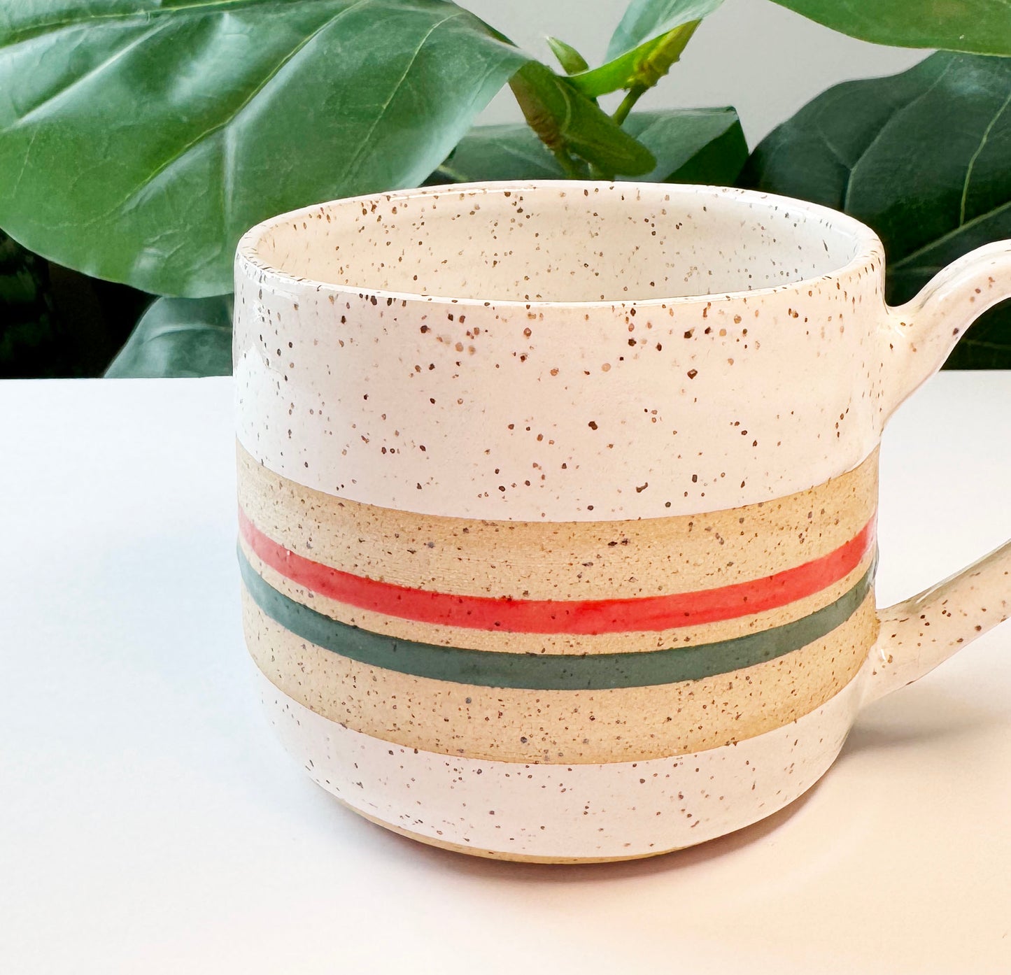 Striped Xmas Mug