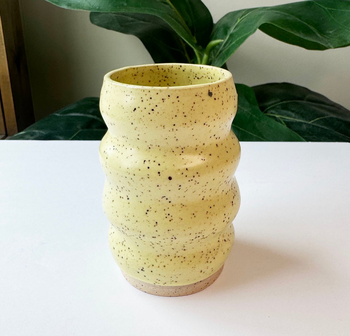 Butter Yellow Curvy Cup