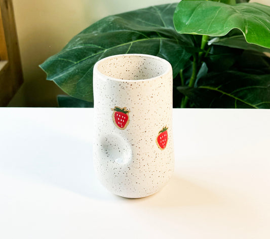 Strawberry Thumb Cup