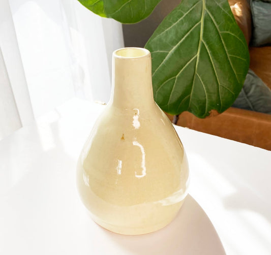 Soft Yellow Vase